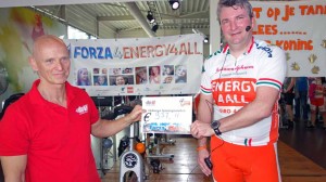 Opbrengst Spinningmarathon Forza4Mees 2014